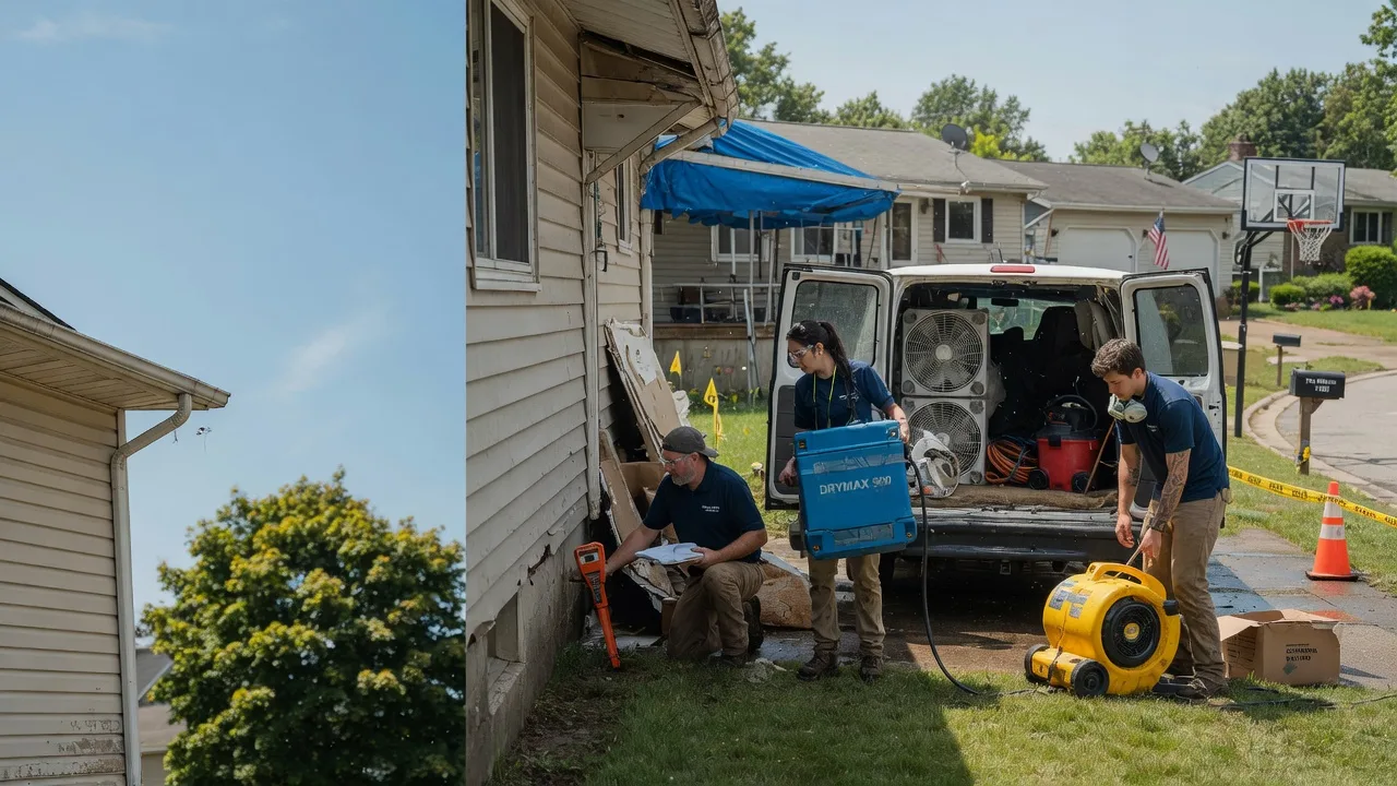 Ceiling Leak Cleanup in Pierceton, IN near me